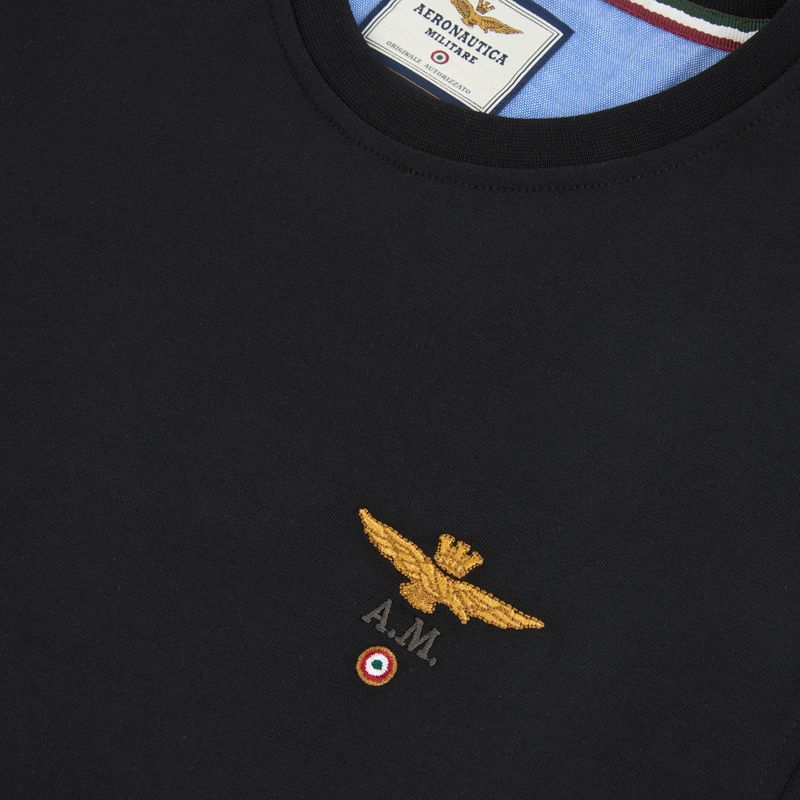 Herren-Shirt Aeronautica Militare 262TS1580UJ00372 jet black 3
