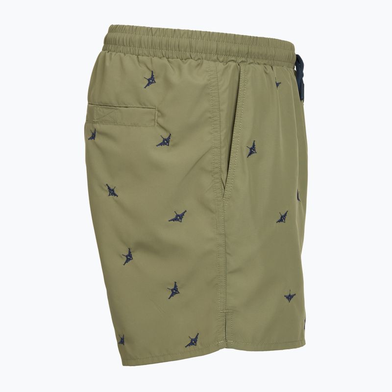 Badeshorts Herren Aeronautica Militare BW0232UCT04317 lichen green 3