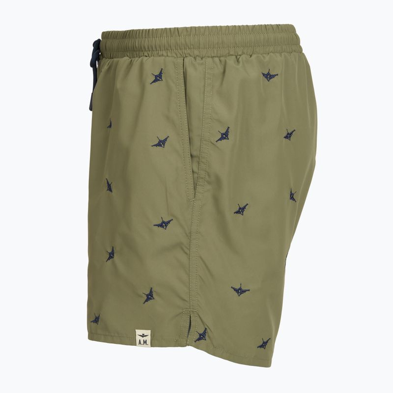 Herren-Badeshorts Aeronautica Militare BW0232UCT04317 lichen green 4