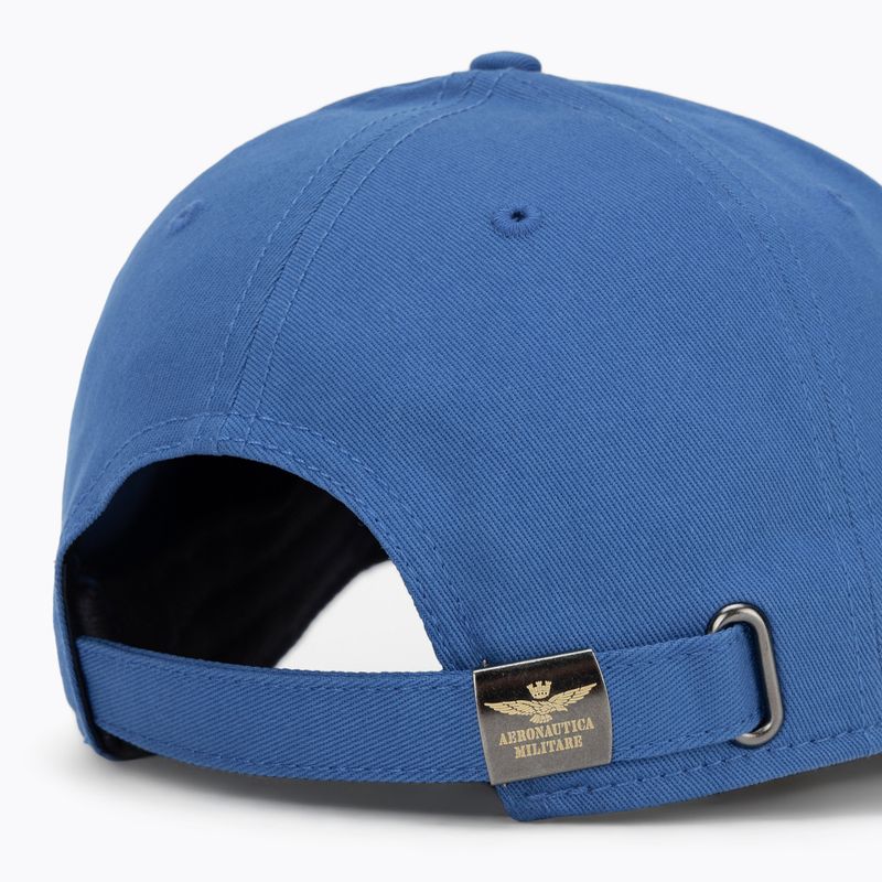 Herren-Basecap Aeronautica Militare HA1104UCT02 pacific blue 4