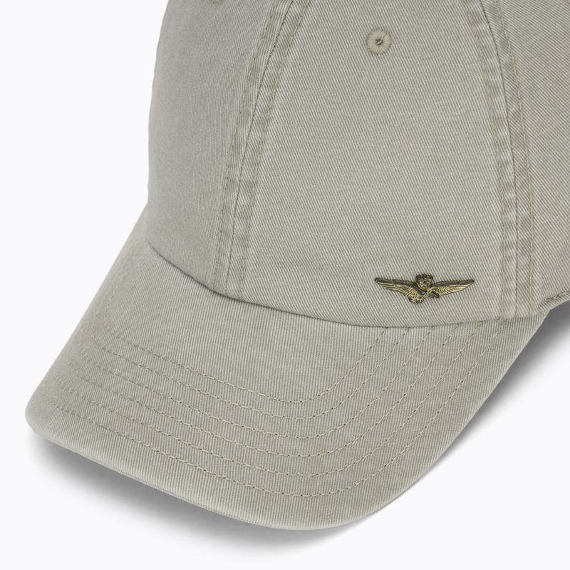 Herren-Basecap Aeronautica Militare HA1244UCT02476 dried sage 3