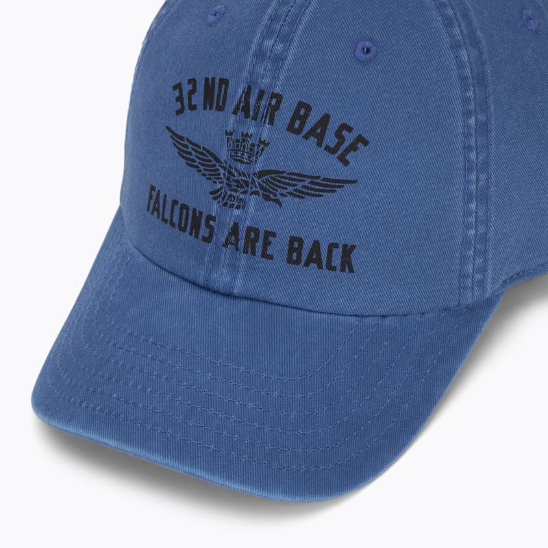 Herren-Basecap Aeronautica Militare HA1252UCT02476 high tide blue 3