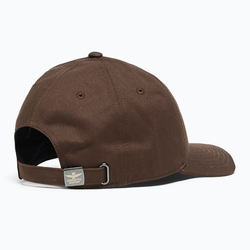 Herren-Basecap Czapka Aeronautica Militare 262HA1246UCT02261 autumn brown 2