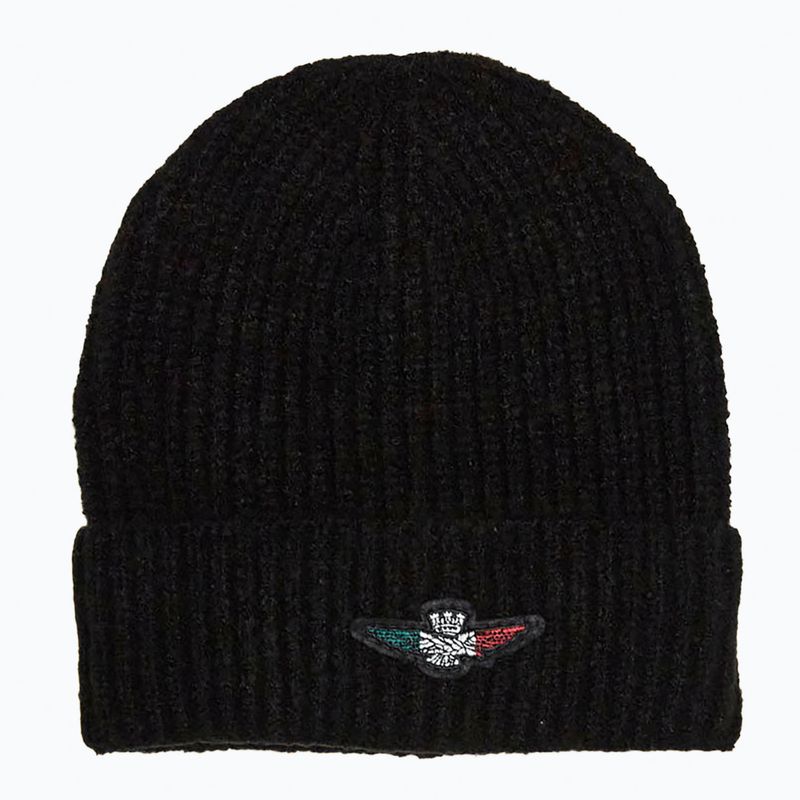 Herren-Wintermütze Czapka Aeronautica Militare 262CU0034UL00451 jet black