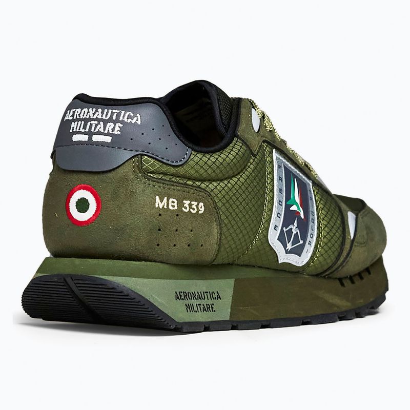 Herren Schuhe Buty Aeronautica Militare 262SC0292UCT04393 verdone 3