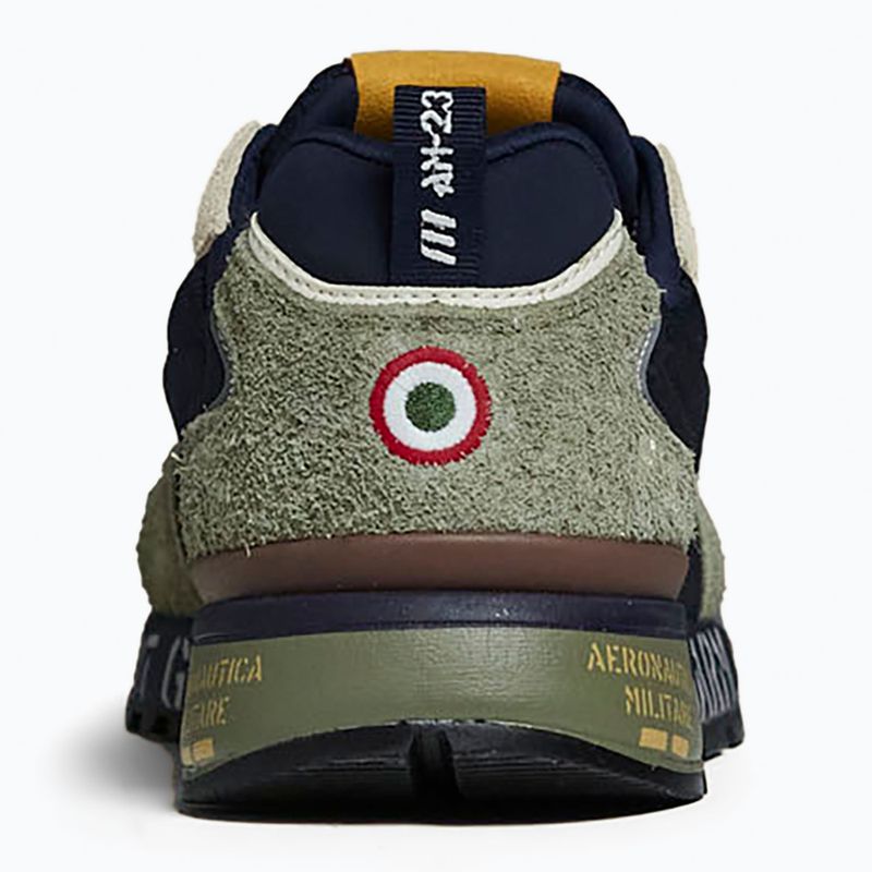 Herren Schuhe Buty Aeronautica Militare 262SC0276UCT03546 Furry verde/blu 2