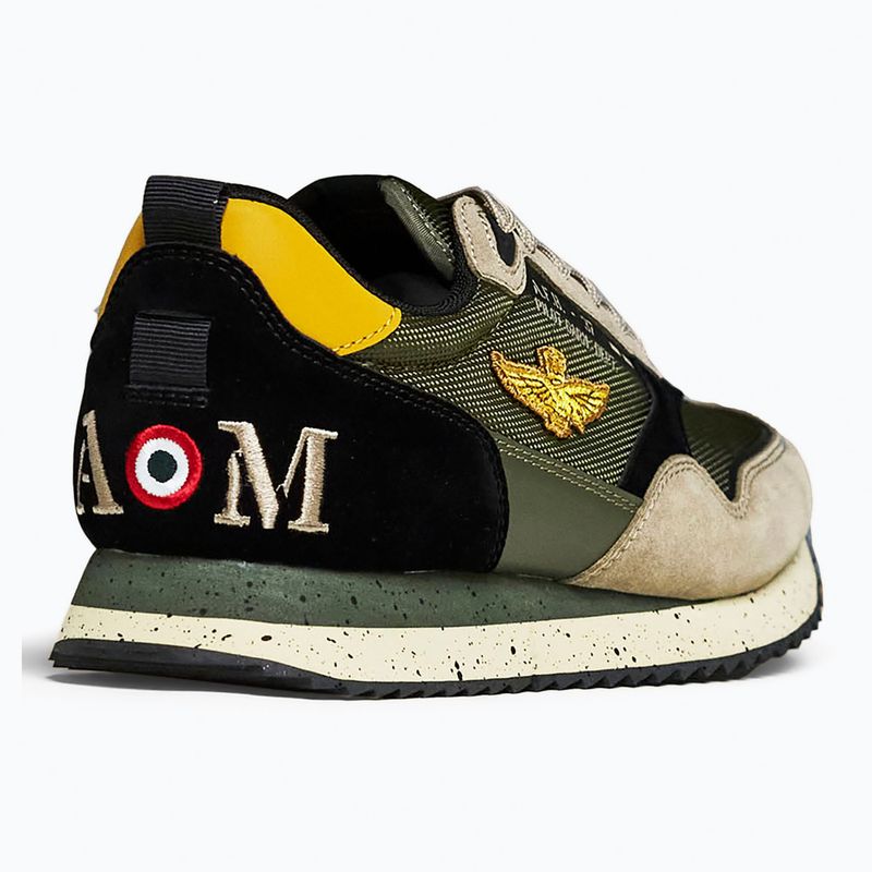 Herren Schuhe Buty Aeronautica Militare 262SC0288UCT03545 multicolor verde/taupe/nero 3