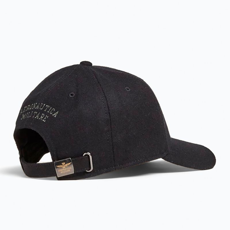 Herren-Basecap Czapka Aeronautica Militare 262HA1085UCT02333 jet black 2