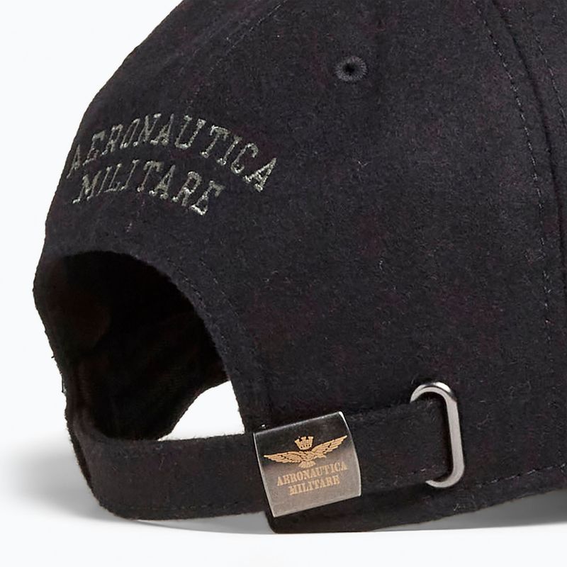 Herren-Basecap Czapka Aeronautica Militare 262HA1085UCT02333 jet black 4