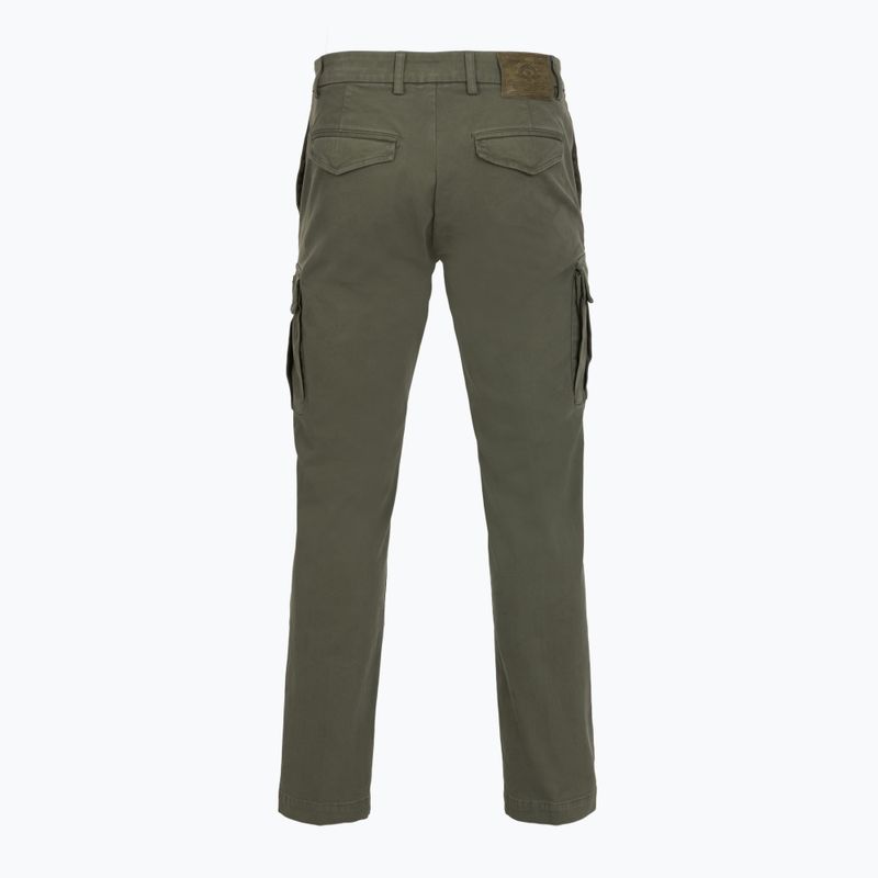 Herrenhose Spodnie Aeronautica Militare 262PA1740UCT04381 tea leaf 2