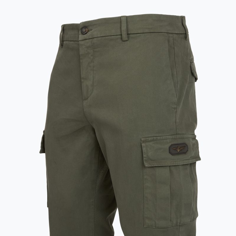 Herrenhose Spodnie Aeronautica Militare 262PA1740UCT04381 tea leaf 3