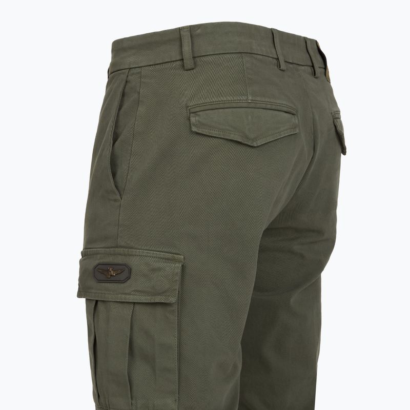 Herrenhose Spodnie Aeronautica Militare 262PA1740UCT04381 tea leaf 4