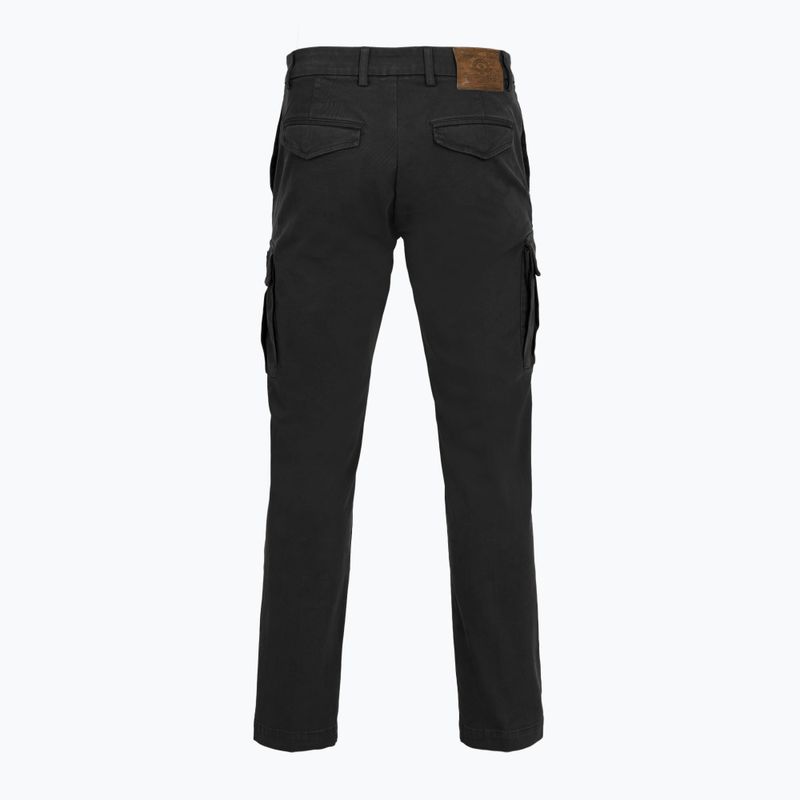Herrenhose Spodnie Aeronautica Militare 262PA1740UCT04381 jet black 2