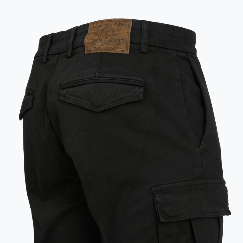 Herrenhose Spodnie Aeronautica Militare 262PA1740UCT04381 jet black 4