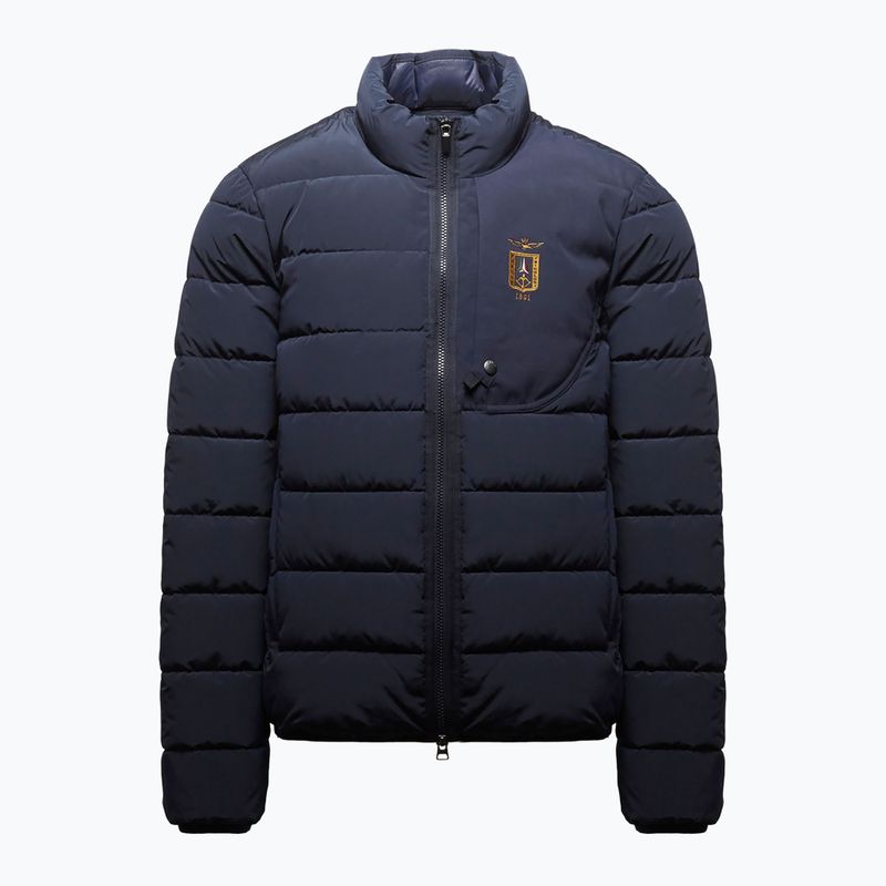 Herren-Winterjacke Kurtka Aeronautica Militare 262AB3074UCT04358 blu navy