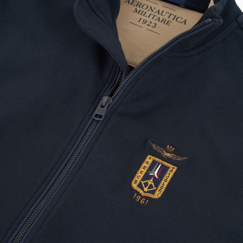 Herrenpullover Aeronautica Militare 262FE2089UF00662 Fz blu navy 3
