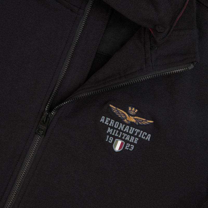 Herren-Trainingsanzug Aeronautica Militare 262TF0108UF00662 jet black 5