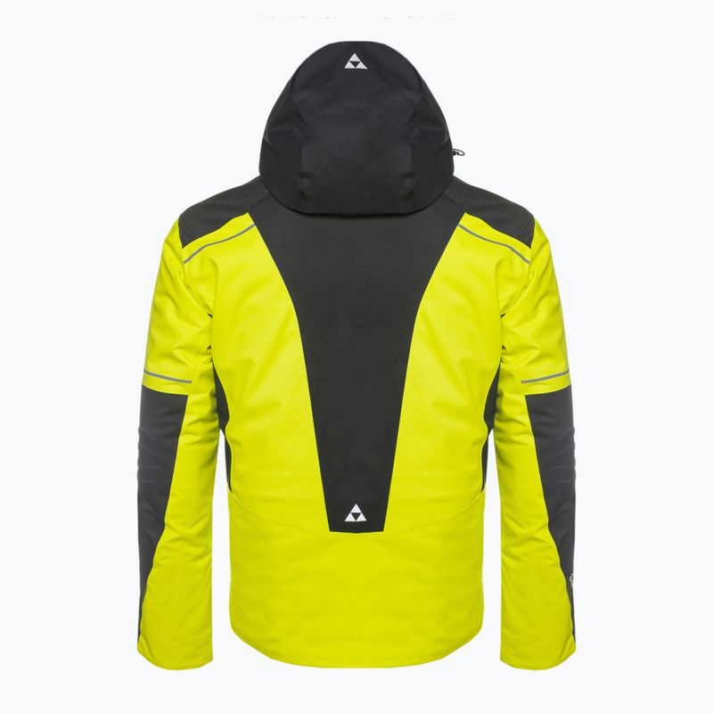 Herren Skijacke Fischer RC4 gelb 2