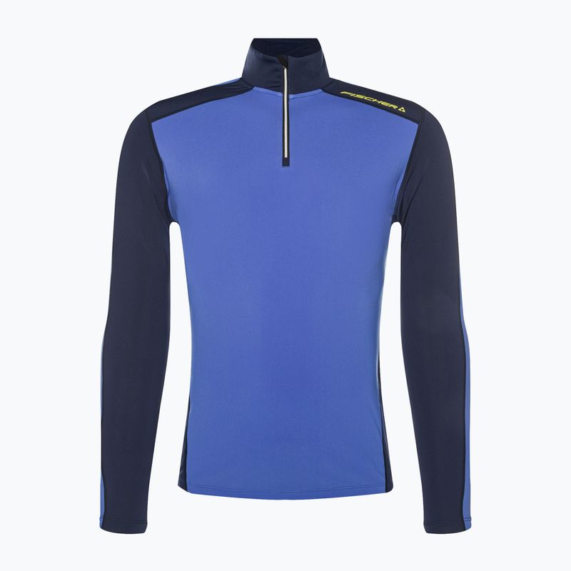 Herren-Ski-Sweatshirt Fischer Golm blau marine 3