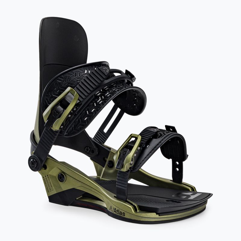 UNION Atlas Herren Snowboardbindungen grün 2210335