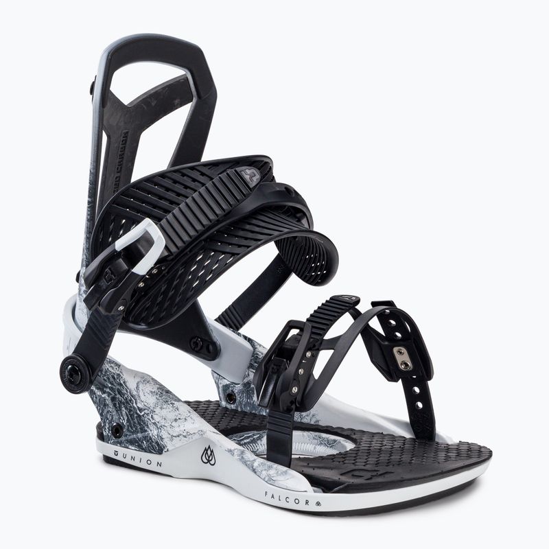 UNION Falcor Herren Snowboardbindungen schwarz/weiß 2220125