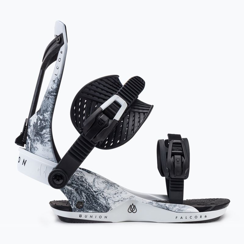 UNION Falcor Herren Snowboardbindungen schwarz/weiß 2220125 2