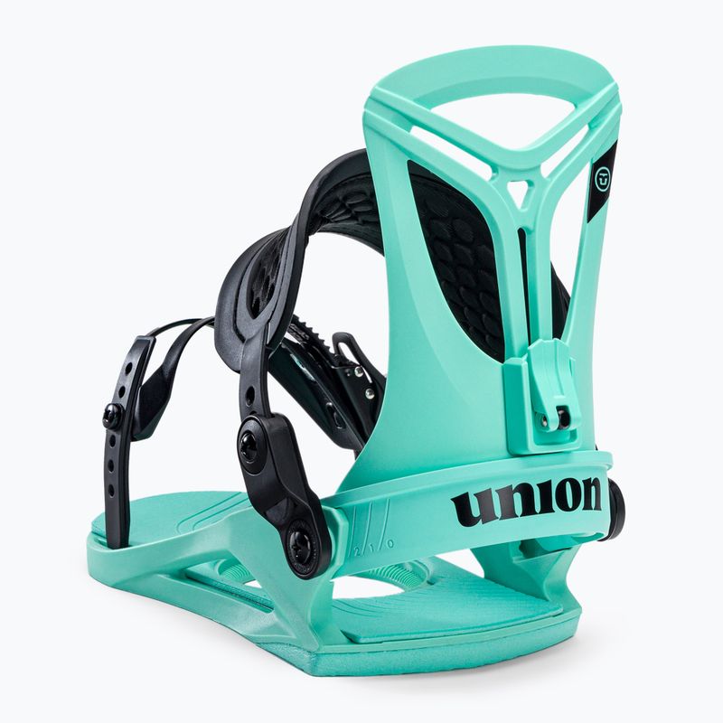 Damen Snowboardbindungen Union Rosa grün 2220843 4