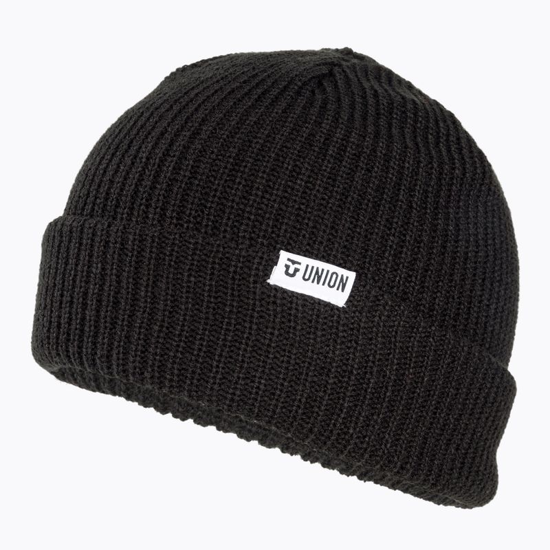 Union Low Cuff Beanie schwarz 4