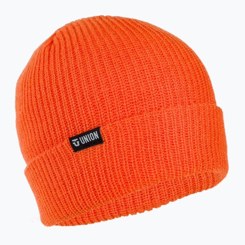 Union Beanie mit niedriger Manschette orange 2