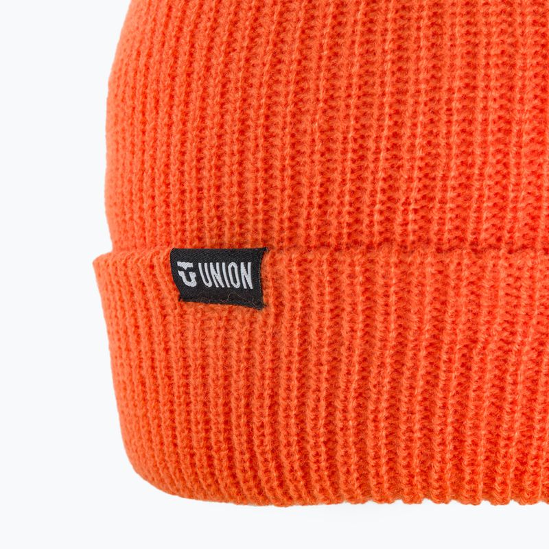 Union Beanie mit niedriger Manschette orange 5