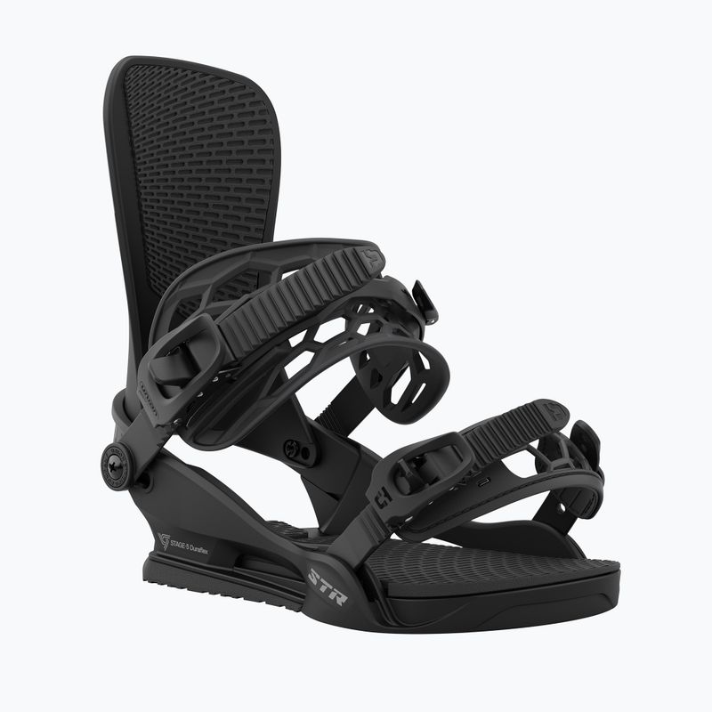 Herren Snowboardbindungen Union STR schwarz