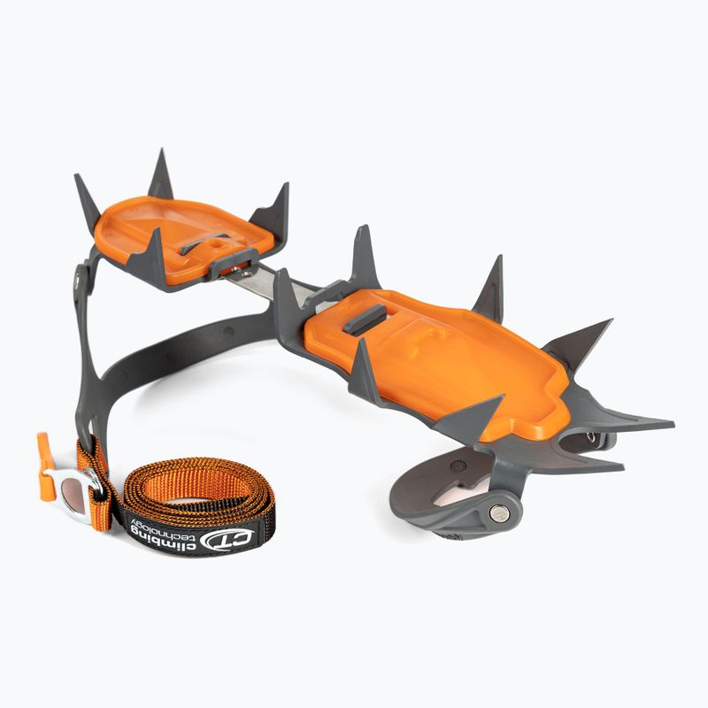 Klettern Technologie Nuptse Evo Flex Korb Steigeisen orange 3I850C 2