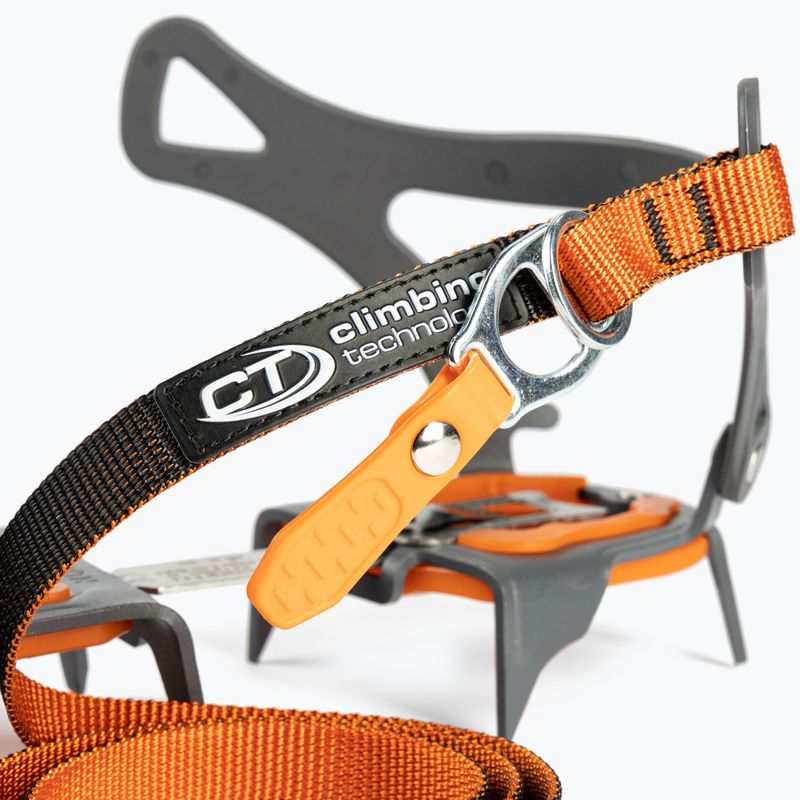 Klettern Technologie Nuptse Evo Flex Korb Steigeisen orange 3I850C 4