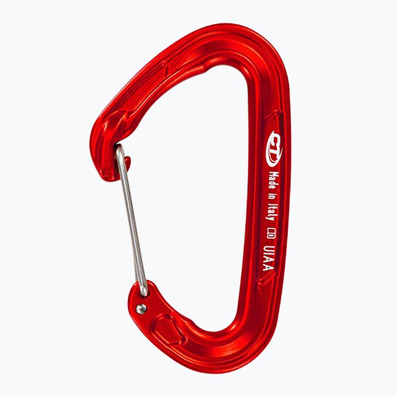 Kletterkarabiner Climbing Technology Fly-Weight Evo red