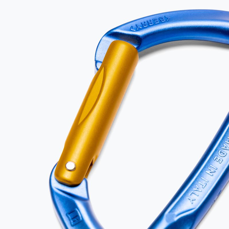 Climbing Technology Berry S Karabiner blau/gelb 2C41700SKB 3