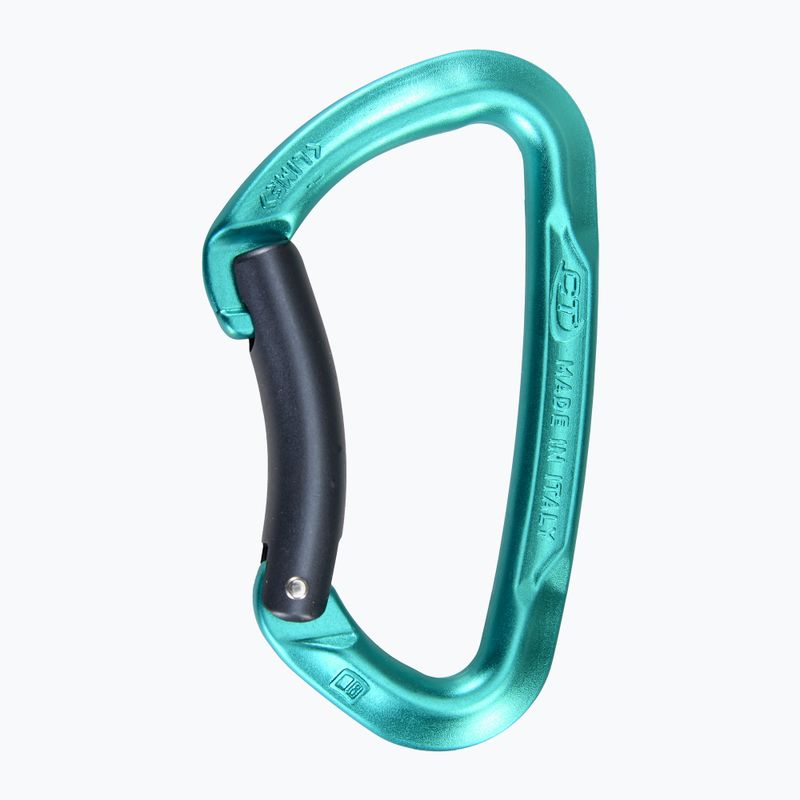 Kletterkarabiner Climbing Technology Lime B gray/blue marine