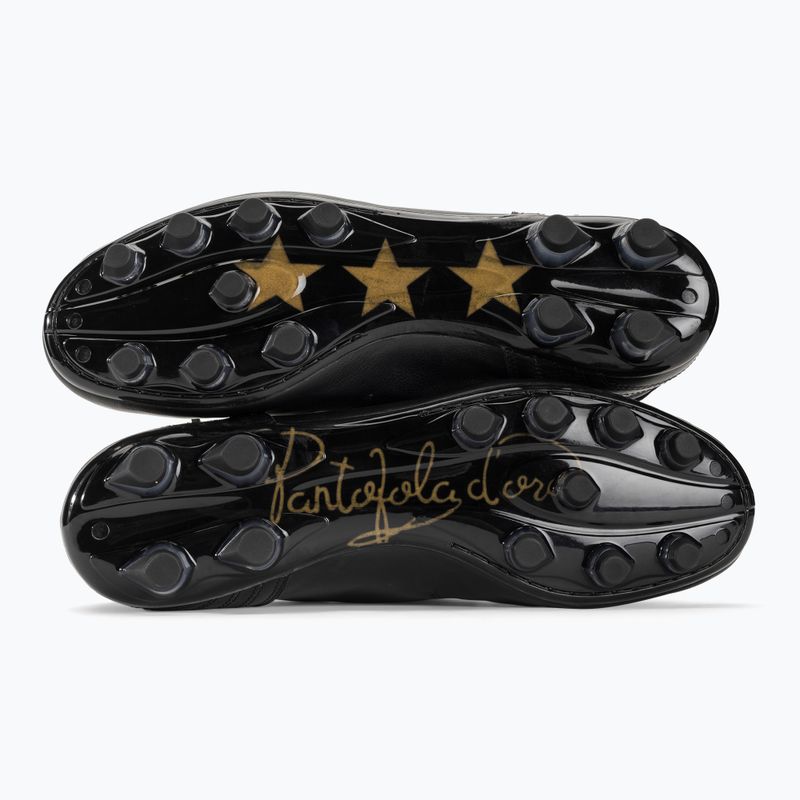 Pantofola d'Oro Herren Fußballschuhe Lazzarini Zunge nero 5