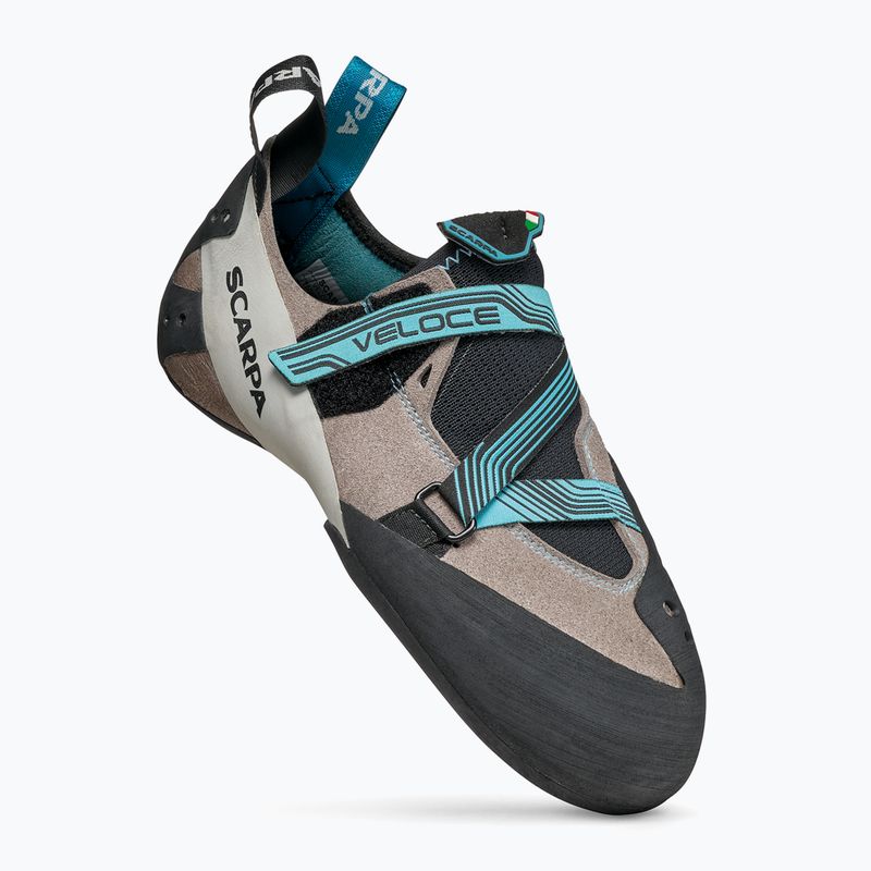 Kletterschuhe Damen SCARPA Veloce light gray/maldive 7