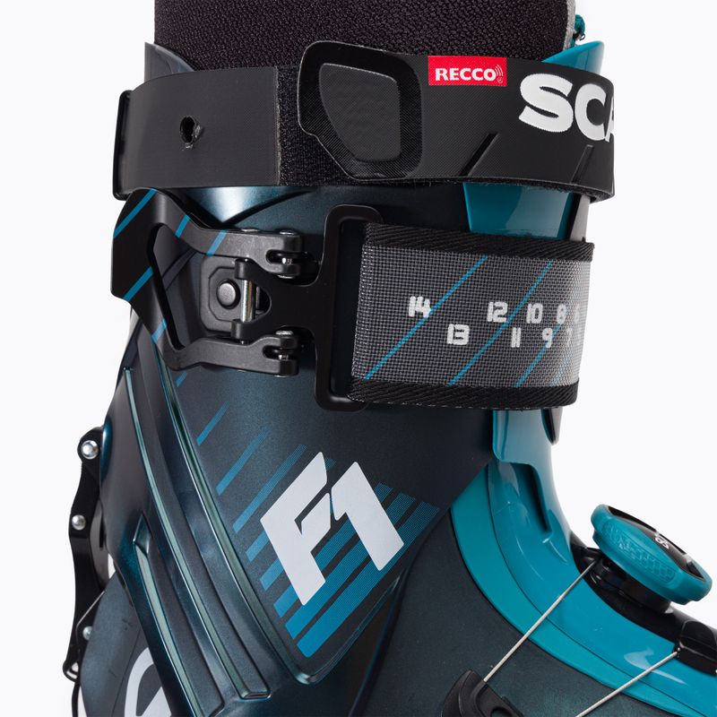 Herren SCARPA F1 Skischuh blau 12173-501/1 6