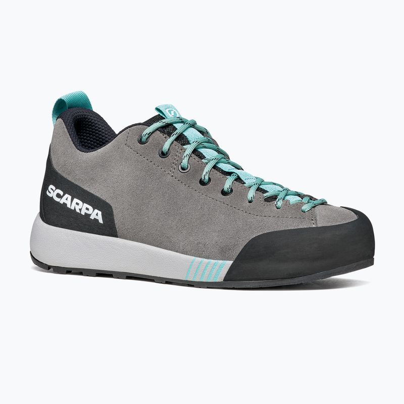 Damen-Trekkingstiefel SCARPA Gecko grau-schwarz 72602 10
