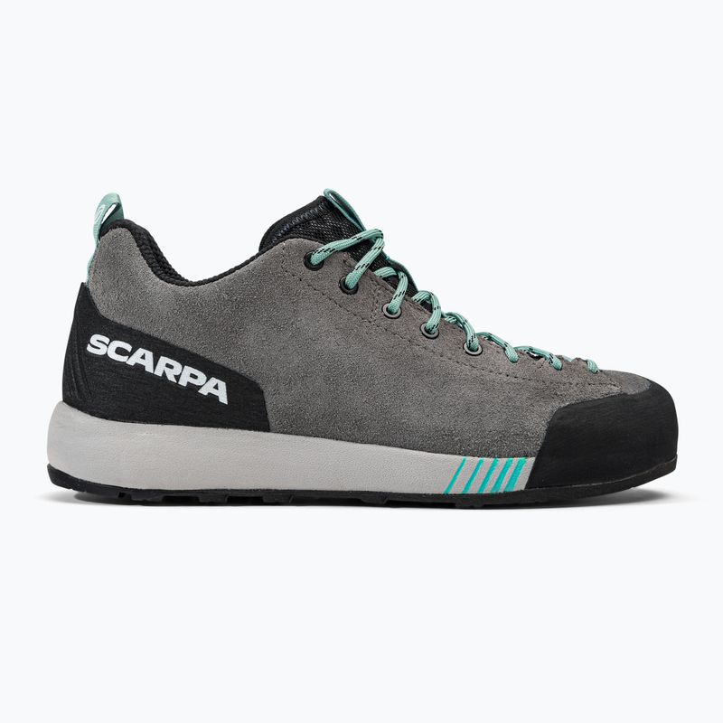 Damen-Trekkingstiefel SCARPA Gecko grau-schwarz 72602 2