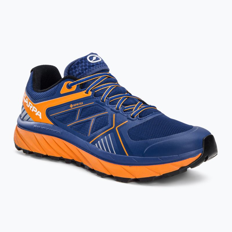 SCARPA Spin Infinity GTX Herren Laufschuhe navy blau-orange 33075-201/2