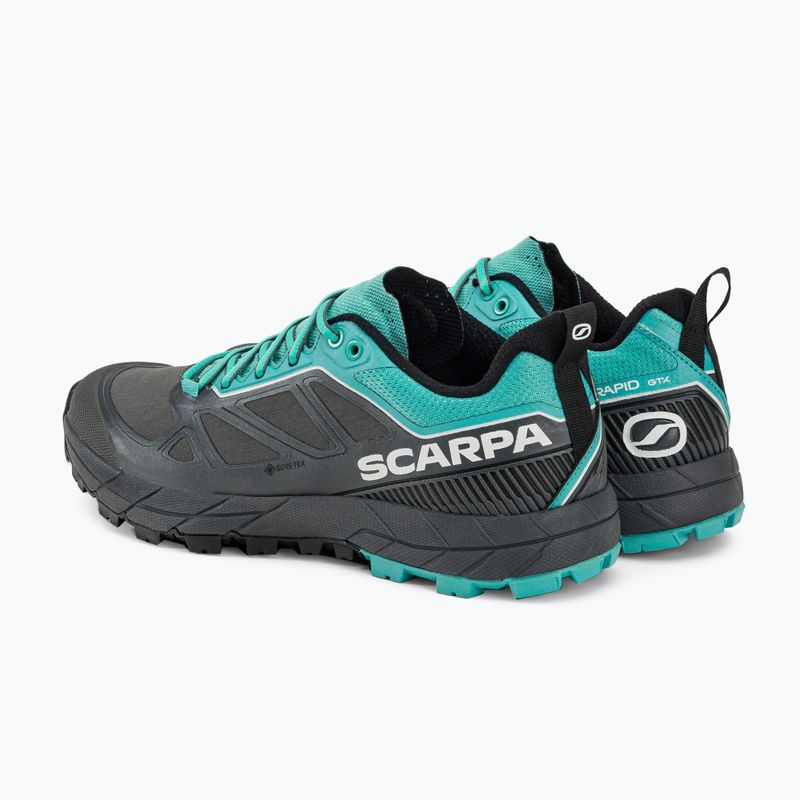 Damen-Trekkingstiefel SCARPA Rapid GTX grau-blau 72701 3