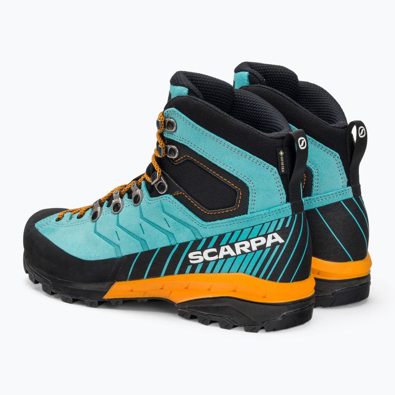 Damen-Trekkingstiefel SCARPA Mescalito TRK GTX türkis-schwarz 61050 3