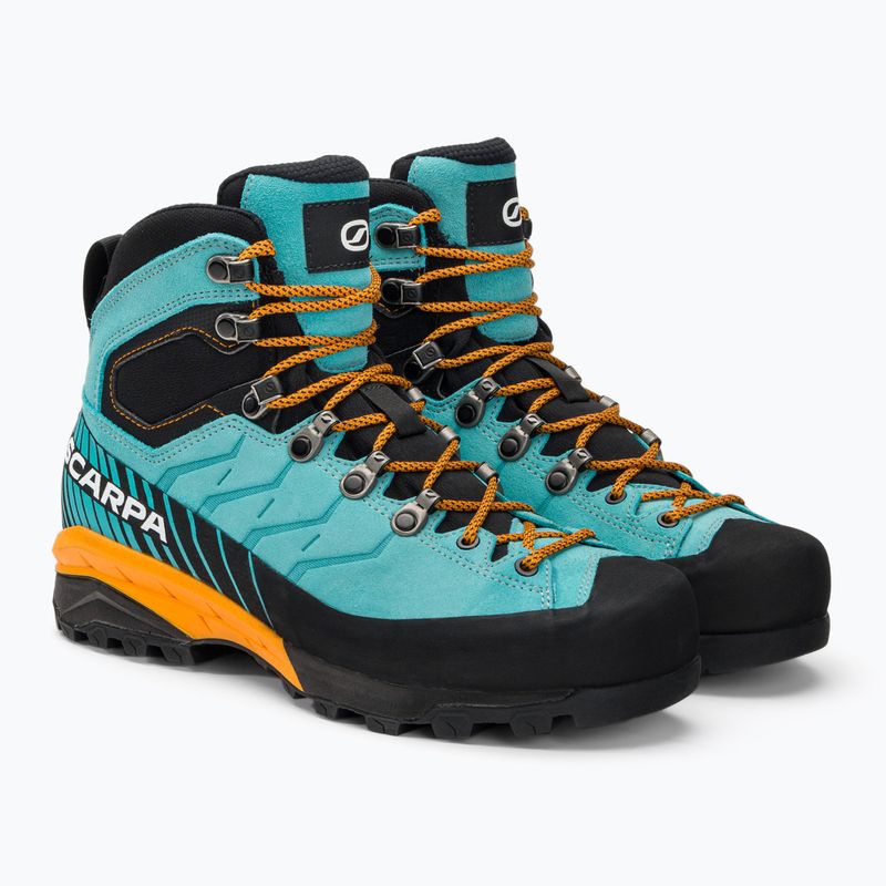 Damen-Trekkingstiefel SCARPA Mescalito TRK GTX türkis-schwarz 61050 4