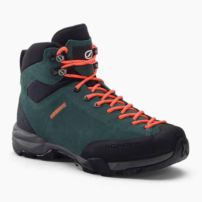 Damen-Trekkingstiefel SCARPA Mojito Hike GTX grün 63318-202