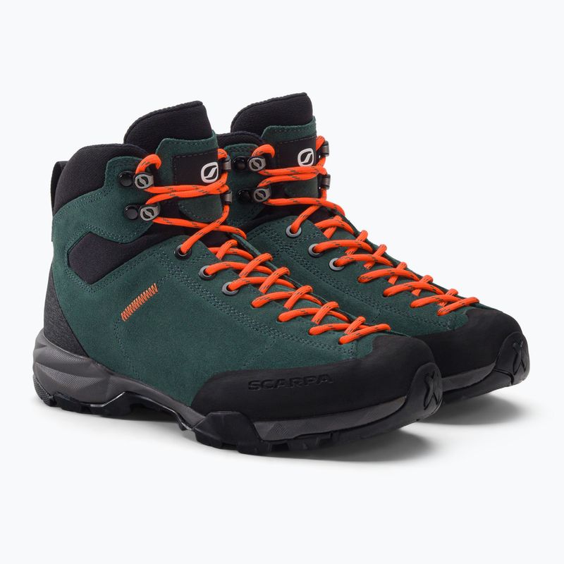 Damen-Trekkingstiefel SCARPA Mojito Hike GTX grün 63318-202 5