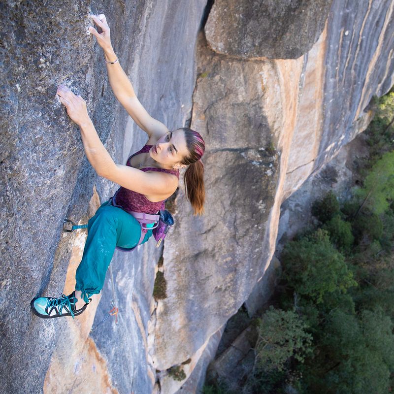 Damen-Kletterschuhe SCARPA Vapor smoke/yellow 17