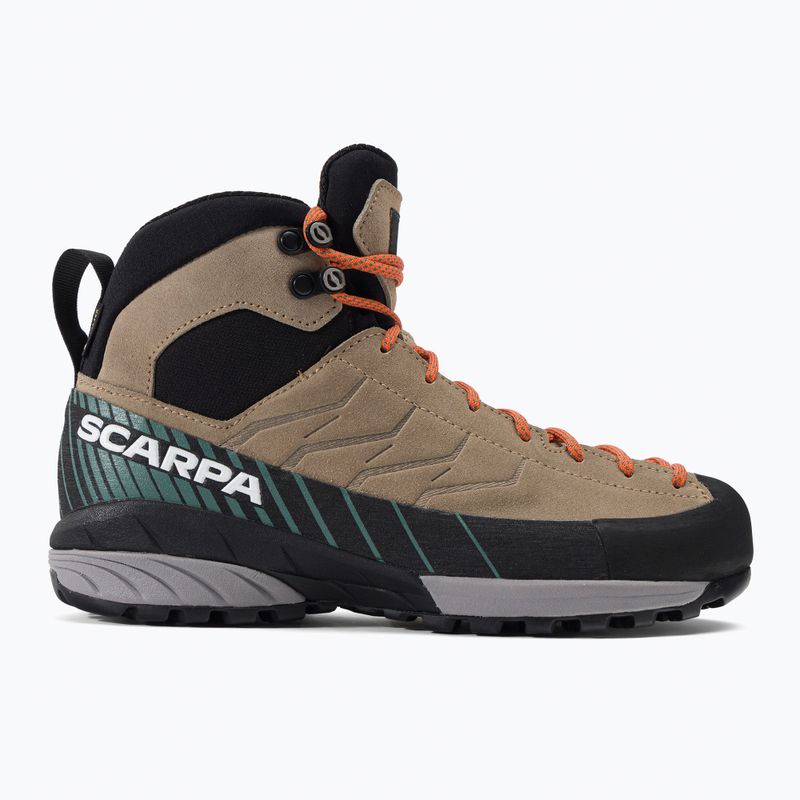 Zustiegsschuhe Damen SCARPA Mescalito Mid GTX braun 72097-202 2