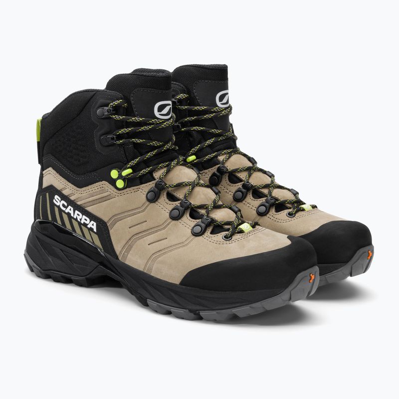 Damen-Trekking-Stiefel SCARPA Rush Trk Pro GTX beige/schwarz 63139 4